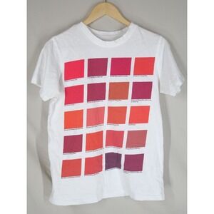 T-SHIRT COLORS OF ALL SHADES SHDES OF RED T SHIRT Edith Small